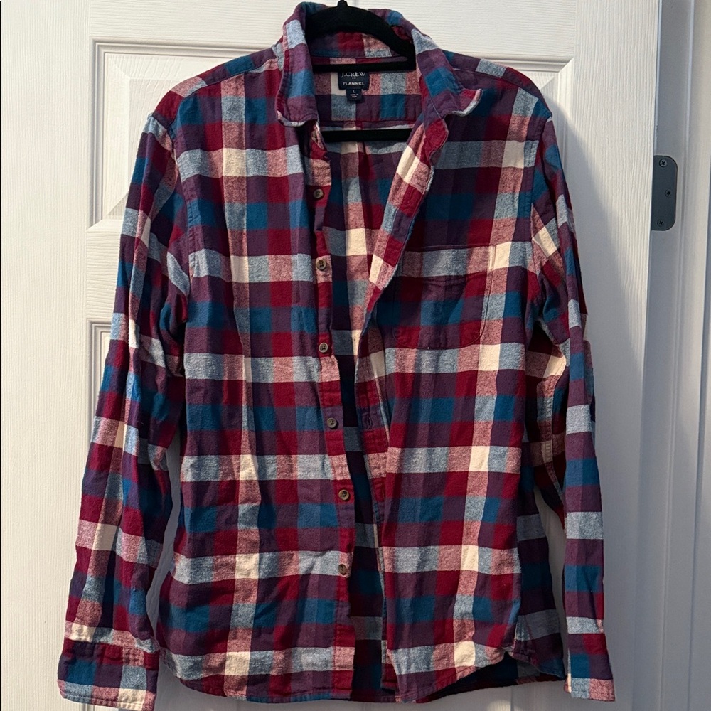 J Crew Flannel Shirt